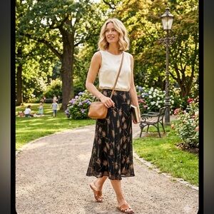 90’s midi Ann Taylor skirt 4